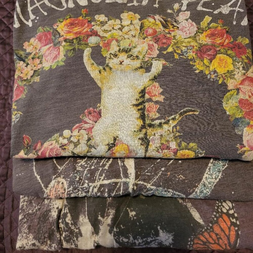 THREE Magnolia Pearl Tees, ONE NWT